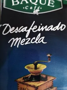 Descafeinado mezcla baque
