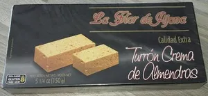 Turrón crema de almendras