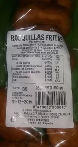 La pasion- rosquillas fritas