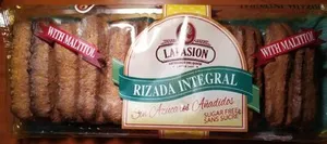 Rizada integral sin azúcares añadidos