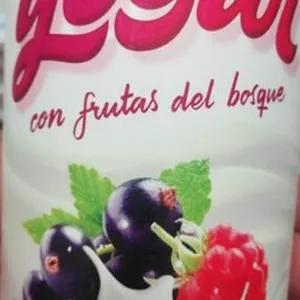 Yogur con frutas