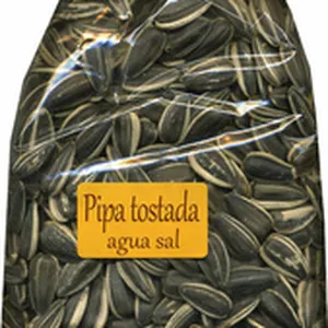 Semillas de girasol con cáscara tostadas aguasal