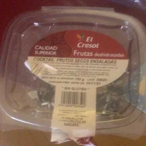 Frutas deshidratadas