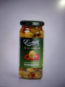 Aceitunas verdes rellenas con pimiento EXCELENCIA