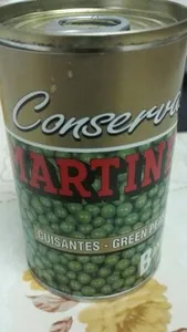 Guisantes conserva