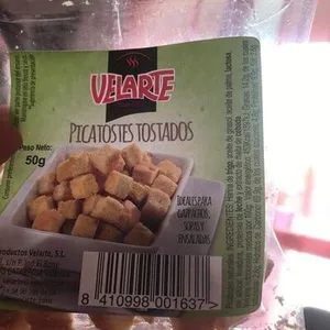 Picatostes tostados