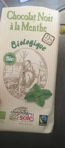 Chocolat noir a la menthe