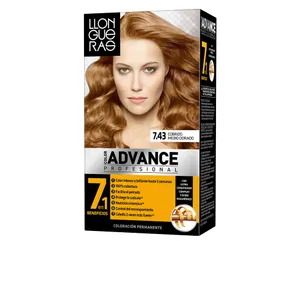 Llongueras Color Advance Hårfärg 7,43 Medium Golden Copper