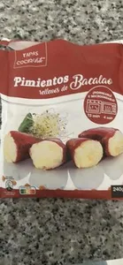 Pimientos rellenos de bacalao