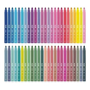 Fiberpennor konspets i fodral 50-pack Milan