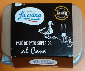 Pate de pato superior al cava