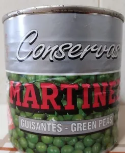 Guisantes en conserva