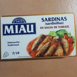 Sardinas en salsa de tomate