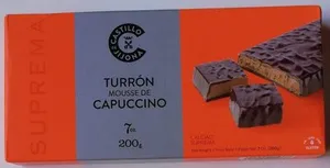 Turrón mousse de capucino