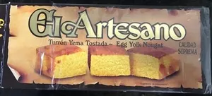 Turrón de yema tostada