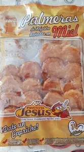 Palmeras de hojaldre bañadas en miel