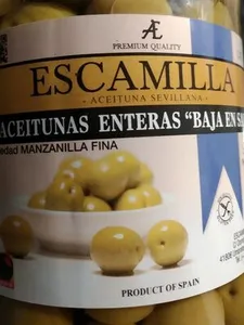 Aceitunas enteras