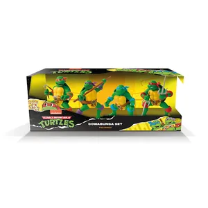 Teenaage Mutant Ninja Turtles Figurer 4-Pack, Comansi