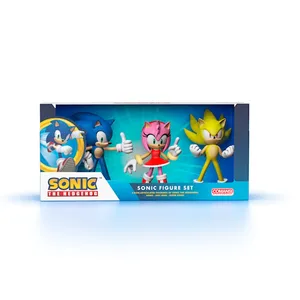 Sonic The Hedgehog Figurer 3-Pack, Comansi