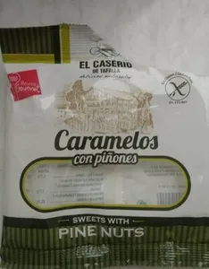 Caramelos con piñones
