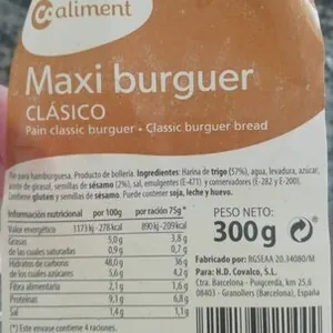Maxi burguer clásico