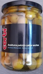 Aceitunas sabor anchoa
