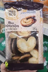 Mini palmeritas de cacao