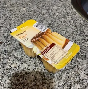 Flam de vainilla-Flan de vainilla