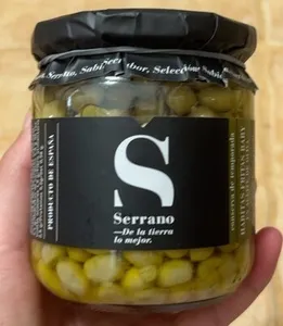 Habitas en conserva cristal