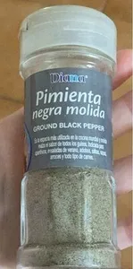 Pimienta negra molida