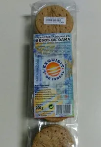 Galletas integrales Besos de Dama