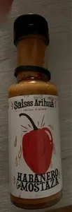 Salsa habanero con mostaza
