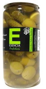 Aceitunas con pepinillos "Esencia Andalusí"