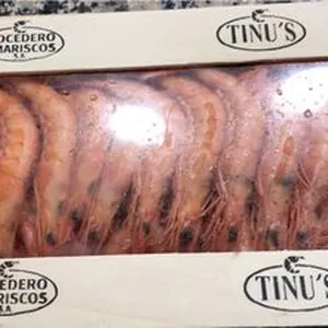 Gamba cocida refrigerada