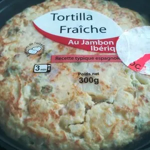 Tortilla fraiche au jambon ibérique