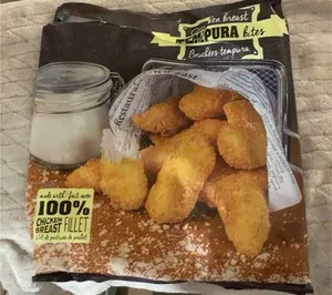 Chicken breast tempura bites bouchées tempura