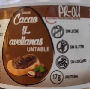 Pr-ou cacao y avellanas