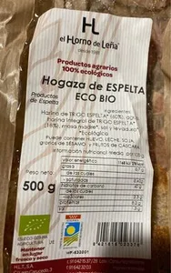 Hogaza de Espelta ECO BIO