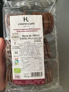 María de trigo espelta y cacao