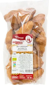 Minicroisants ecológico de espelta sin grasa de palma