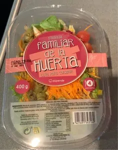 Ensalada familiar de la huerta