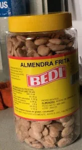 Almendra frita
