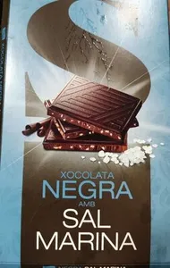 Xocolata negra amb sal marina