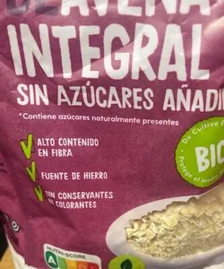 Copos De Avena Integrales Suaves Ecológi