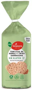 Tortitas de arroz y trigo sarraceno