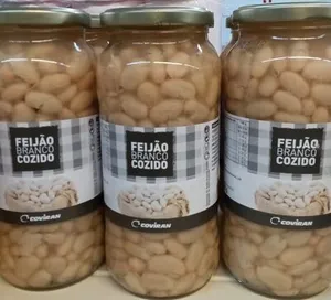 feijão coviran branco frasco