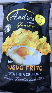 Patata frita huevo frito