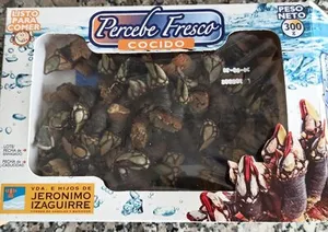 Percebe fresco cocido