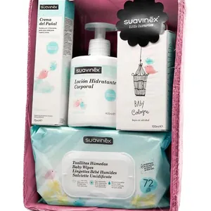 Suavinex Babykosmetikorg för flickor 4 st
