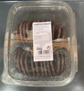 Palmeritas de chocolate